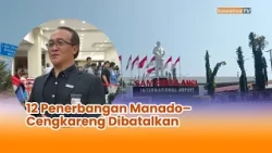 Dampak Erupsi Gunung Anak Krakatau, 12 Penerbangan Manado–Cengkareng Dibatalkan