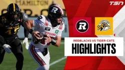 CFL WEEK 21: Ottawa Redblacks vs. Hamilton Tiger-Cats | Full Highlights