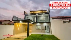 6-BEDROOM TRIPLEX IN ITAIPUAÇU - JARDIM ATLÂNTICO LESTE WITH OCEAN AND ELEPHANT ROCK VIEWS!