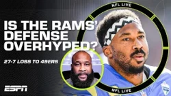 ‘The defense DIDN’T SHOW UP!’ 😳 Breaking down how the 49ers slowed down the Rams | NFL Live