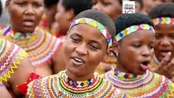 South Africa: Thousands of Zulu women gather for reed dance ceremony