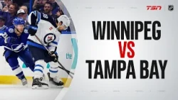 Winnipeg Jets vs. Tampa Bay Lightning | NHL Highlights
