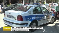 GRABITI XHIRON DITORE NË DYQAN/ Kapet 37-vjeçari në Durrës