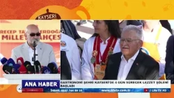 GASTRONOMİ ŞEHRİ KAYSERİ’DE 4 GÜN SÜRECEK LEZZET ŞÖLENİ BAŞLADI