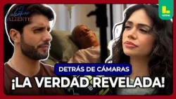 This is how the intense scenes where Don Edmundo discovers who Valentina really is were filmed!