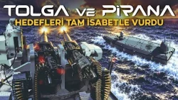 TOLGA ve PİRANA sistemleri hedefleri tam isabetle vurdu