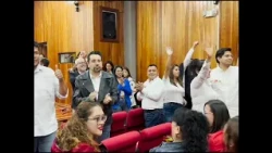 Dario Loja, candidate for prefect of Loja, held a dialogue with his supporters