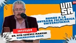 🟠Interview with Dr. Tito Estévez Martini, Vice-Rector of UMSA | UMSA TV🔵