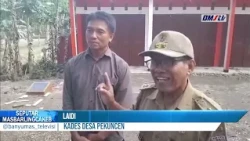 BANGUNAN TIGA KIOS KECIL DI DESA PEKUNCEN BUKAN KOPERASI DESA MERAH PUTIH KDMP