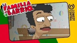 Peluzín Es Narco | La Familia Del Barrio | Comedy Central LA