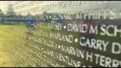 Vietnam Veterans Memorial replica traveling through central Iowa