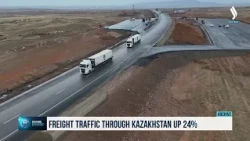 Freight traffic through Kazakhstan up 24%