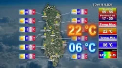 Parashikimi i motit për territorin e Shqipërisë për datën 18.10.2026
