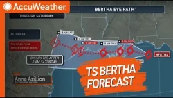 Gulf Coast Under Threat as Tropical Storm Bertha Approaches