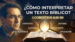 How to interpret a biblical text? ARE YOU MISREADING THIS TEXT? 1 Corinthians 6:19-20