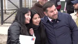 103 families in Puerto Aysén receive the keys to their permanent homes