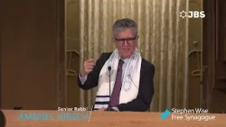 ARABIAN SKIES - Sermon from Rabbi Ammiel Hirsch (Stephen Wise Free Synagogue - NYC)