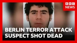 Berlin terror attack suspect shot dead by police | BBC News