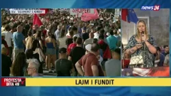 Shqiptarët në shesh prej 49 ditësh, turistja e huaj i bashkohet protestës: Mos u dorëzoni