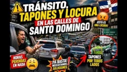Traffic, gridlock, and madness on the streets of Santo Domingo ( El Bar de MamaJuana )