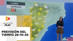 Weather forecast in Aragon, Monday, October 26