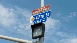 Dr. Walter G. Wells Honorary Street Renaming