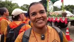 80 pilgrims from Río Claro, Golfito, and Paso Canoas began their pilgrimage on the afternoon of J...