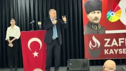 Zafer Partisi Genel başkanı Ümit Özdağ Kayseri’de