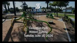 Columbus Park Ribbon Cutting June 16, 2026
