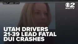 Data shows Utah drivers 21-39 lead fatal impaired-driving crashes