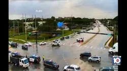 Crash disrupts traffic on North University Drive in Broward