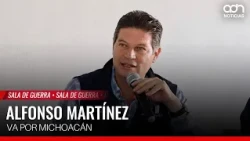 Alfonso Martínez habla de sus planes para gobernar Michoacán en 2027