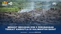 Menhut Bekukan Izin 5 Perusahaan Terkait Karhutla Di Kalimantan Barat