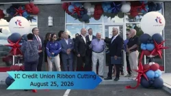 IC Credit Union Ribbon Cutting- August 25, 2026