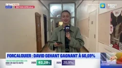 FORCALQUIER: DAVID GEHANT WINNER WITH 60.69%