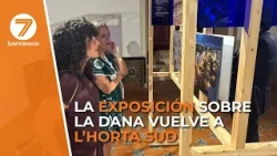 La exposición sobre la DANA del Congreso de  los Diputados inicia en Alaquàs una segunda gira
