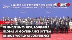 Xi Underlines Just, Equitable Global AI Governance System at 2026 World AI Conference