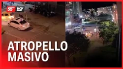 🔥ATROPELLO MASIVO EN SUBA | Conductor descontrolado causa pánico frente a hospital en Bogotá