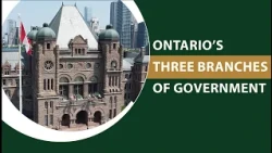 Ontario's Three Branches of Government