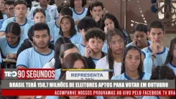 BRAZIL TO HAVE 158.7 MILLION ELIGIBLE VOTERS IN OCTOBER