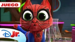MARVEL SPIDEY Y SU SUPEREQUIPO: ¡Atrapa al villano! 💪 | JUEGO | @DisneyJuniorES