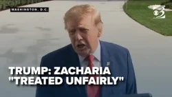 Trump says Katie Zacharia was treated unfairly as White House Press Secretary