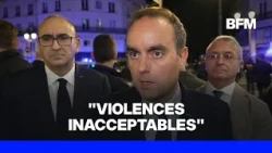 17 octobre: Sébastien Lecornu, Premier ministre, dénonce "des degrés de violences inacceptables"