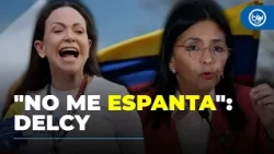 Desperate for power: Delcy Rodríguez's jab following María Corina Machado's arrival