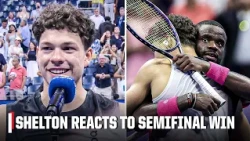 Ben Shelton on defeating Frances Tiafoe and making his first US Open final 🎾 | 2026 US Open