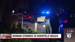 Woman injured during stabbing in Deerfield Beach