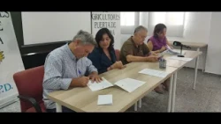 Actualidad I Firma de acuerdo entre el Ayto y la Asoc de agricultores Puerta de Doñana