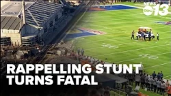 Airman dies after rappelling accident at UTSA Navy football game