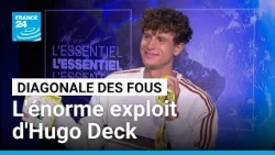 Ultra-trail : l'incroyable exploit d'Hugo Deck à la Diagonale des Fous • FRANCE 24
