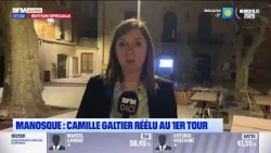 MANOSQUE: CAMILLE GALTIER RE-ELECTED IN THE FIRST ROUND